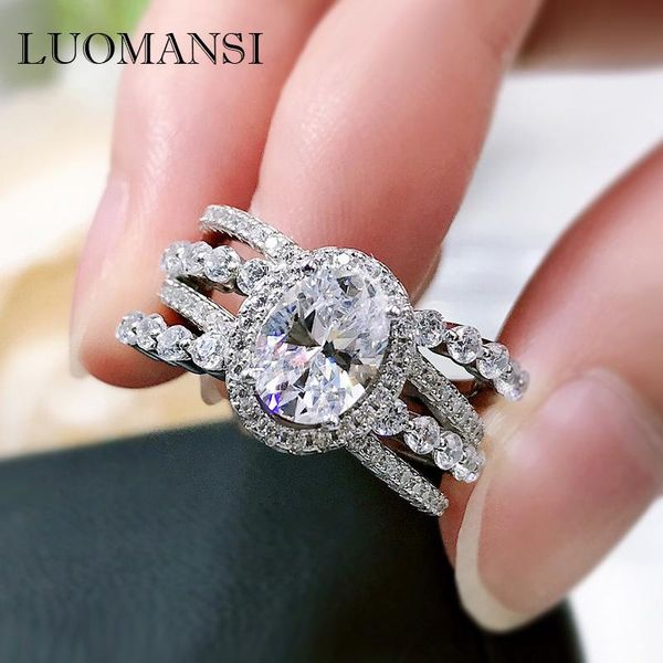 cluster rings luomansi 6*8mm high carbon diamond wide ring 100%-s925 silver female jewelry wedding party wholesale, Golden;silver
cluster rings luomansi 6*8mm high carbon diamond wide ring 100%-s925 silver female jewelry wedding party wholesale, Golden;silver