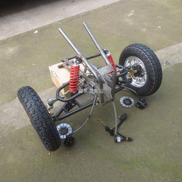 pedals modified tricycle four-wheel electric bike accessory front of kart hanging steering system 4.00-10 tire
pedals modified tricycle four-wheel electric bike accessory front of kart hanging steering system 4.00-10 tire