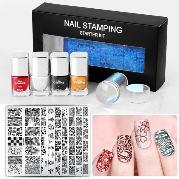 nail polish stamping plates kit sets 8pcs stamp template image plate 4 colors gel art diy tools
nail polish stamping plates kit sets 8pcs stamp template image plate 4 colors gel art diy tools