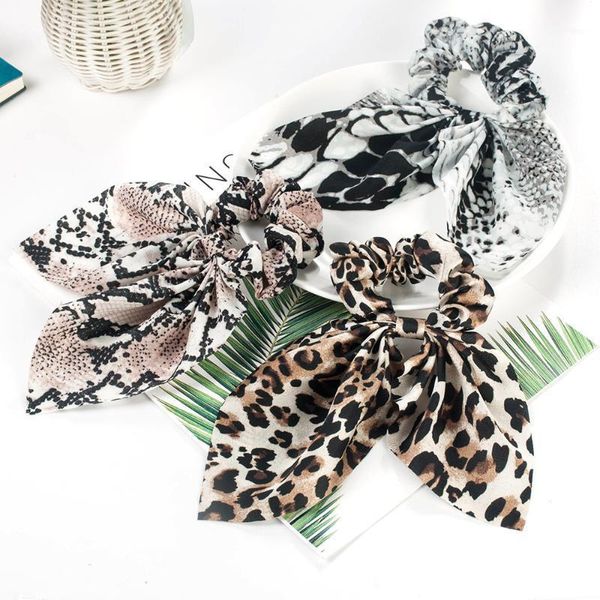 60pcs/lot diy simple multi snake leopard ears bowknot hair band chiffon rubber styling tools accessories ha17371, Brown
60pcs/lot diy simple multi snake leopard ears bowknot hair band chiffon rubber styling tools accessories ha17371, Brown