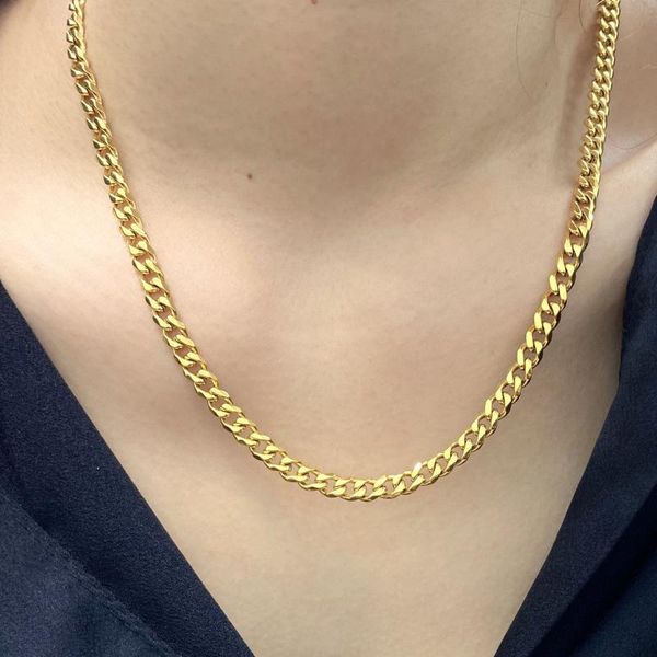 chains gold chain necklaces for womens stainless steel cuban link necklace on the neck fashion simple jewelry wholesale, Silver
chains gold chain necklaces for womens stainless steel cuban link necklace on the neck fashion simple jewelry wholesale, Silver