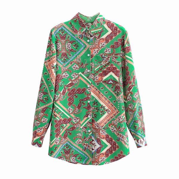 women's blouses & shirts fashion women vintage print shirt single breasted long sleeve turn-down collar chiffon shirt casual loose, White
women's blouses & shirts fashion women vintage print shirt single breasted long sleeve turn-down collar chiffon shirt casual loose, White