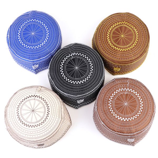 2021 muslim hats cotton embroidery arab men prayer hat musliman turban man hijab bonnet saudi arabian islam jewish india caps, Blue;gray
2021 muslim hats cotton embroidery arab men prayer hat musliman turban man hijab bonnet saudi arabian islam jewish india caps, Blue;gray