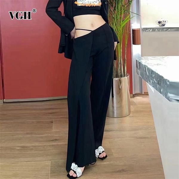 minimalist black asymmetrical pant for women high waist full length straight wide leg pants females spring fashion 210531, Black;white
minimalist black asymmetrical pant for women high waist full length straight wide leg pants females spring fashion 210531, Black;white