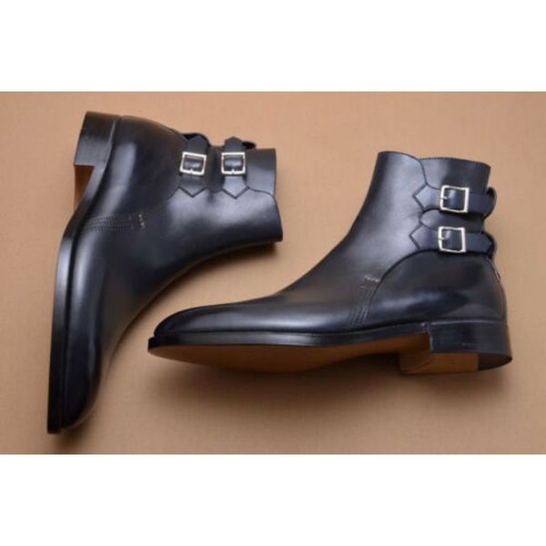 dress shoes men of plutonium leather handcrafted buckle belts classic men's shoes casual male ankle fashion autumn fight designer kr334, Black
dress shoes men of plutonium leather handcrafted buckle belts classic men's shoes casual male ankle fashion autumn fight designer kr334, Black