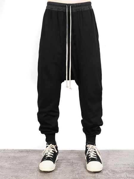 fashion outlet 21ss owens dark ro spring summer thin classic black grey harem pants loose drop crotch pants men's rick style qaot, White;black
fashion outlet 21ss owens dark ro spring summer thin classic black grey harem pants loose drop crotch pants men's rick style qaot, White;black
