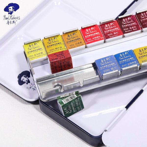 gift sets official rubens upgraded solid watercolor set 12/24/48 colors portable for art students pigment beginner
gift sets official rubens upgraded solid watercolor set 12/24/48 colors portable for art students pigment beginner
