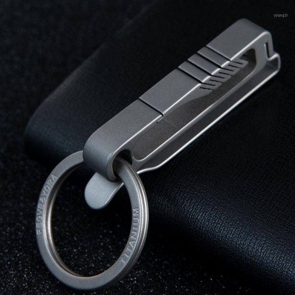 outdoor climbing equipments titanium alloy lightweight key chain waist belt ring holder hook corrosion-resistant cords, slings and webbing1
outdoor climbing equipments titanium alloy lightweight key chain waist belt ring holder hook corrosion-resistant cords, slings and webbing1