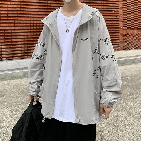 men's jackets plus size 5xl-m summer sun protection clothing fashion big pockets print loose casual thin hooded men streetwear, Black;brown
men's jackets plus size 5xl-m summer sun protection clothing fashion big pockets print loose casual thin hooded men streetwear, Black;brown
