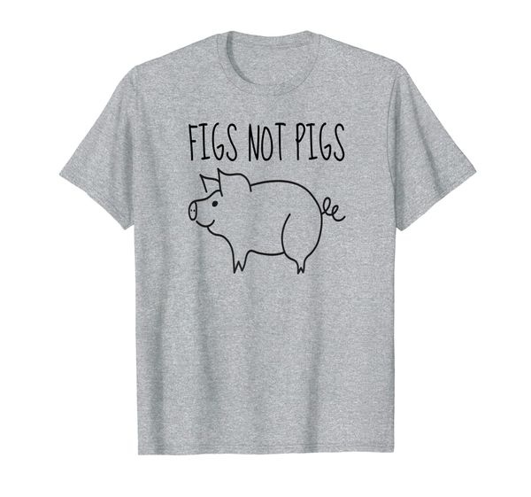 eat figs not pigs shirt funny cute vegetarian vegan gift t-shirt, White;black 
eat figs not pigs shirt funny cute vegetarian vegan gift t-shirt, White;black