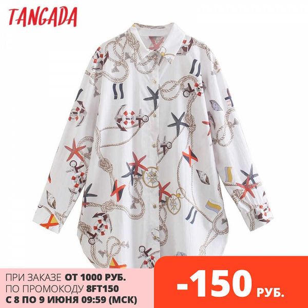 tangada women vintage oversized print blouse long sleeve chic female office lady shirt blusas femininas je19 210609, White
tangada women vintage oversized print blouse long sleeve chic female office lady shirt blusas femininas je19 210609, White