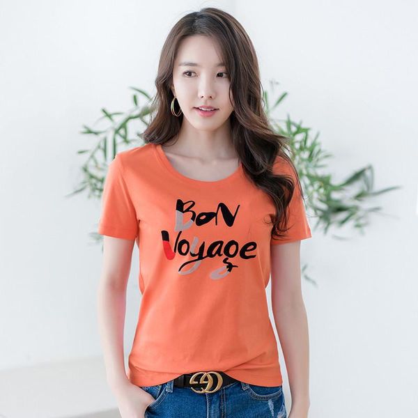 women's summer female round collar cotton quality letters euramerican fashion t-shirts t-shirt, White
women's summer female round collar cotton quality letters euramerican fashion t-shirts t-shirt, White