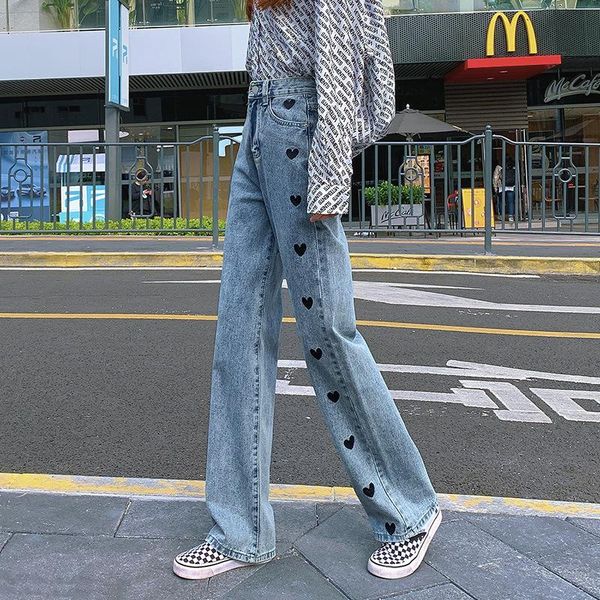 women wide leg pants fashion casual women's solid color bandage hole high jeans trousers & capris, Black;white
women wide leg pants fashion casual women's solid color bandage hole high jeans trousers & capris, Black;white
