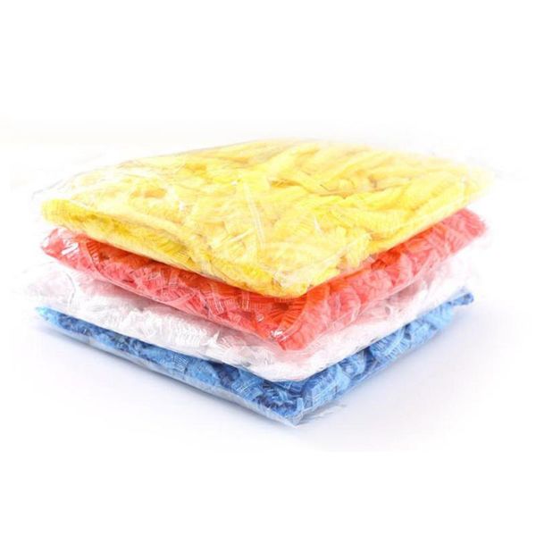 shower caps 100pcs disposable plastic cap hair one-off bathing waterproof for women hat spa pleated dust stretch
shower caps 100pcs disposable plastic cap hair one-off bathing waterproof for women hat spa pleated dust stretch
