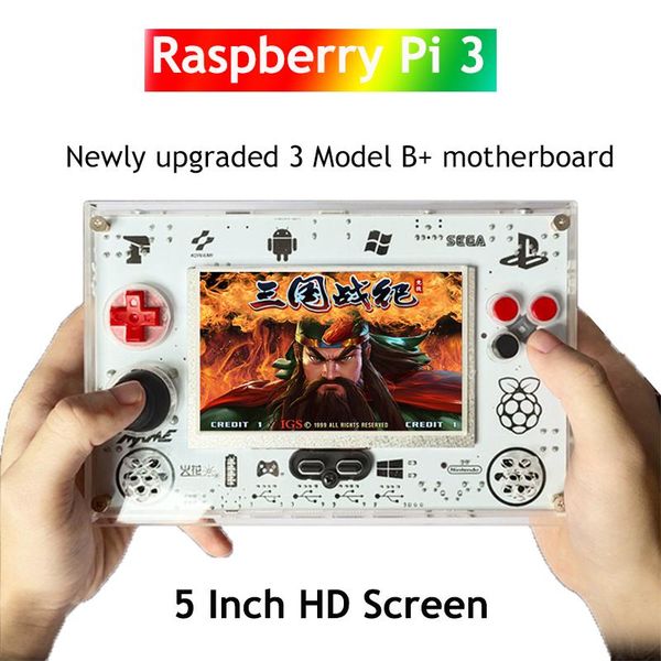 official original raspberry pi 3 model b+ upgrade motherboard ram 1g+6g 4 core cpu 1.2ghz 5 inch handle game console retro games portable pl
official original raspberry pi 3 model b+ upgrade motherboard ram 1g+6g 4 core cpu 1.2ghz 5 inch handle game console retro games portable pl