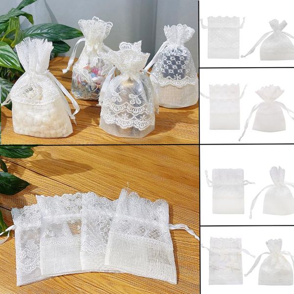 1pcs 10*14cm lace small daisy flower organza bag for jewelry display packaging wedding party gift pouch bags wrap
1pcs 10*14cm lace small daisy flower organza bag for jewelry display packaging wedding party gift pouch bags wrap