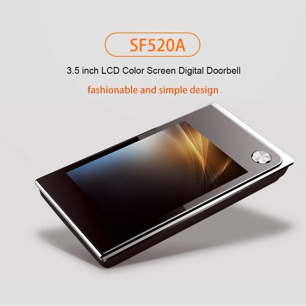 doorbells color screen 3.5 inch lcd digital doorbell 120 degree door eye electronic peephole camera viewer outdoor bell
doorbells color screen 3.5 inch lcd digital doorbell 120 degree door eye electronic peephole camera viewer outdoor bell