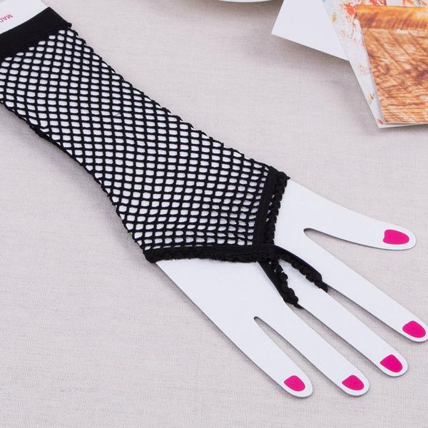 five fingers gloves womens elbow punk solid color fingerless hollow out mittens party dance costume, Blue;gray
five fingers gloves womens elbow punk solid color fingerless hollow out mittens party dance costume, Blue;gray