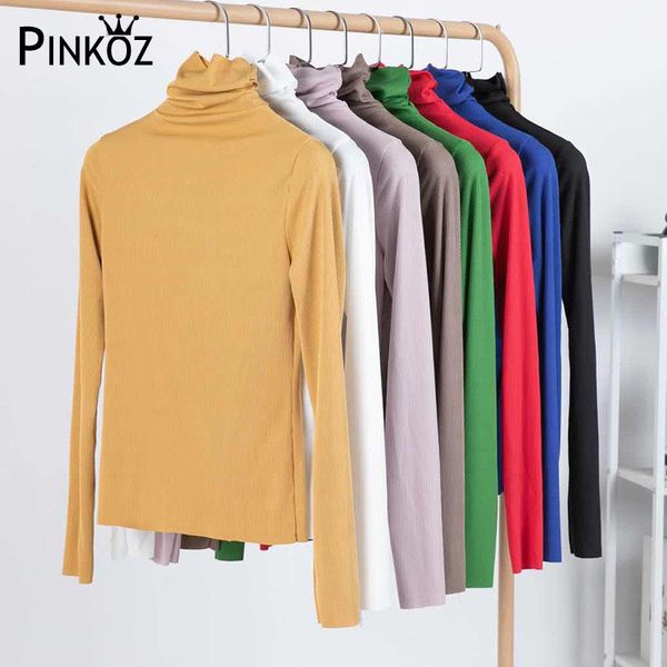 harajuku black white turtleneck female t-shirts autumn fashion elegant women solid long sleeve slim casual femme hiver za 210421
harajuku black white turtleneck female t-shirts autumn fashion elegant women solid long sleeve slim casual femme hiver za 210421