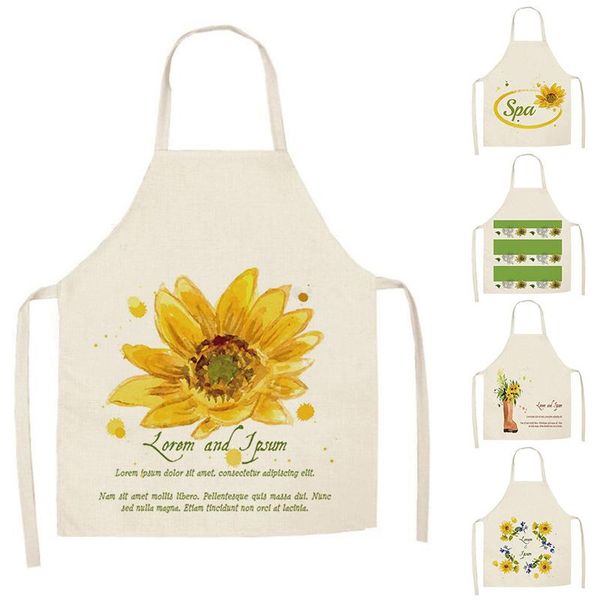 aprons modern simple printed apron kitchen oil-proof sunflower 55x68cm sleeveless cotton and linen cleaning tool
aprons modern simple printed apron kitchen oil-proof sunflower 55x68cm sleeveless cotton and linen cleaning tool