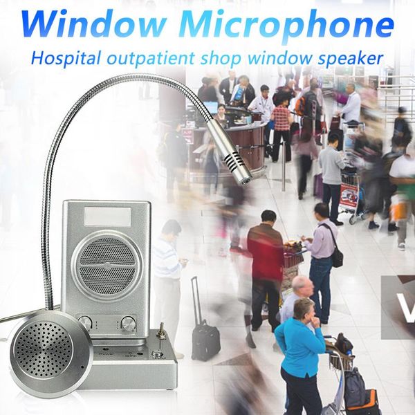 clinic store window speaker system microphone w/speaker intercom walkie-talkie sin contacto seguro walkie talkie
clinic store window speaker system microphone w/speaker intercom walkie-talkie sin contacto seguro walkie talkie