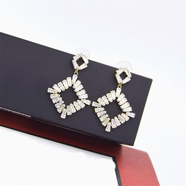 dangle & chandelier korean simple shiny zircon drop earrings for women 2021 trendy geometric square jewelry, Silver
dangle & chandelier korean simple shiny zircon drop earrings for women 2021 trendy geometric square jewelry, Silver