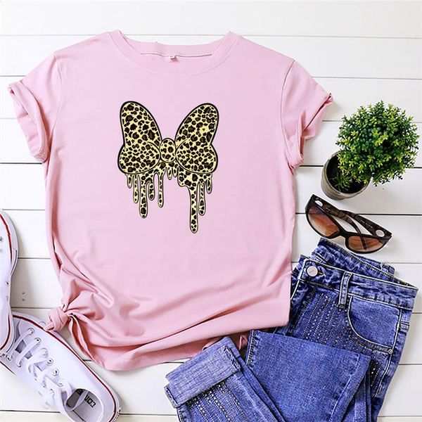 women's t-shirt leopard bow print plus size s-5xl 100%cotton women tshirt o neck short sleeve tees summer t shirt shirts, White
women's t-shirt leopard bow print plus size s-5xl 100%cotton women tshirt o neck short sleeve tees summer t shirt shirts, White