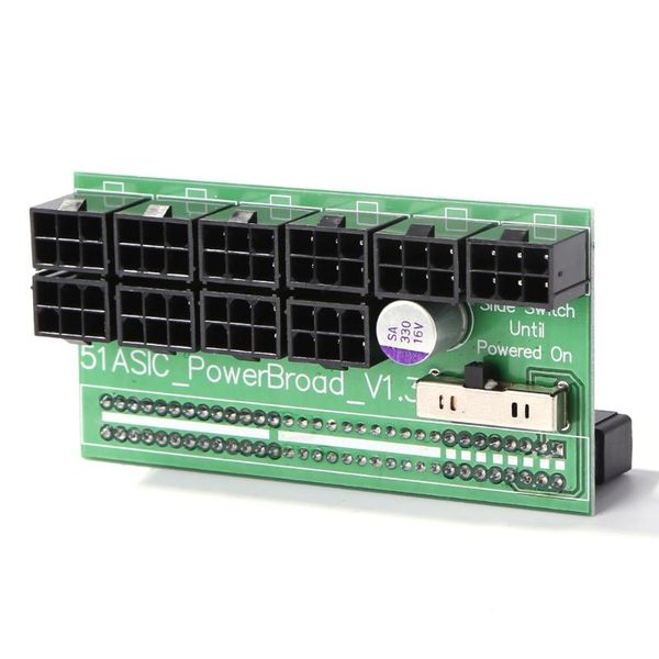 computer cables & connectors synchronous starter extender card mining dps-1200qb a power supply breakout board 10 ports pcie 6 pin 750w-1200
computer cables & connectors synchronous starter extender card mining dps-1200qb a power supply breakout board 10 ports pcie 6 pin 750w-1200