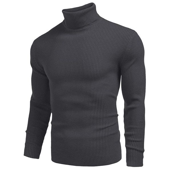 men's sweaters mens basic high neck knited pullovers bodycon sweater for winter, White;black
men's sweaters mens basic high neck knited pullovers bodycon sweater for winter, White;black
