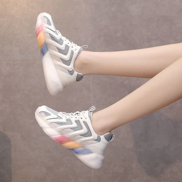 girl chunky sneakers women rainbow color mesh genuine leather round toe lace-up lady casual vulcanize shoes female handmade
girl chunky sneakers women rainbow color mesh genuine leather round toe lace-up lady casual vulcanize shoes female handmade