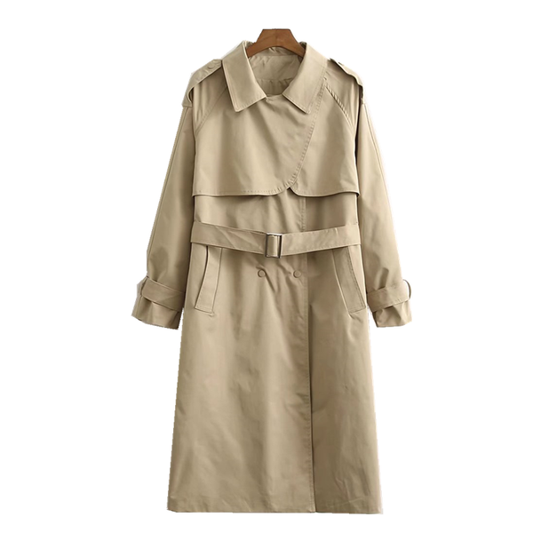 women's trench coats zxqj elegant women khaki long coat 2021 fashion ladies turn down collar outerwear streetwear female double breaste, Tan;black
women's trench coats zxqj elegant women khaki long coat 2021 fashion ladies turn down collar outerwear streetwear female double breaste, Tan;black