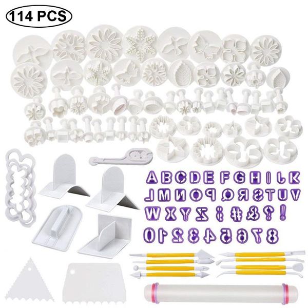 baking & pastry tools 114pcs/set spatula letter mold accessories 3d diy sugar craft rose cutter mould fondant cake decorating tool molds
baking & pastry tools 114pcs/set spatula letter mold accessories 3d diy sugar craft rose cutter mould fondant cake decorating tool molds