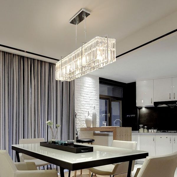 pendant lamps crystal dining room chandelier simple modern rectangular light luxury creative fashion bar
pendant lamps crystal dining room chandelier simple modern rectangular light luxury creative fashion bar
