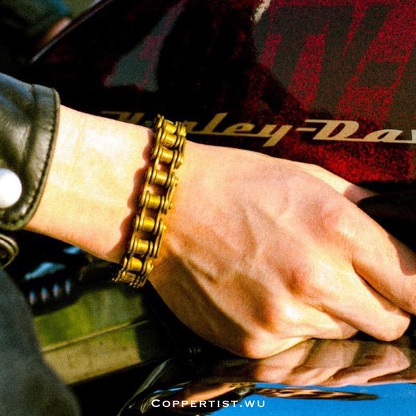 link, chain coppertist.wu fashion detachable bracelet & bangle gold color brass handmade punk ancients engine hand, Black
link, chain coppertist.wu fashion detachable bracelet & bangle gold color brass handmade punk ancients engine hand, Black