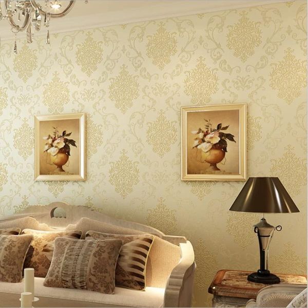 european style wallpaper 3d non-woven for living room and bedroom tv background with modern simple embossed wallpapers
european style wallpaper 3d non-woven for living room and bedroom tv background with modern simple embossed wallpapers