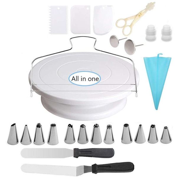 baking & pastry tools cake decorating kits set with turntable /piping tip /icing spatula/piping bag fondant tool kitchen dessert supplies
baking & pastry tools cake decorating kits set with turntable /piping tip /icing spatula/piping bag fondant tool kitchen dessert supplies