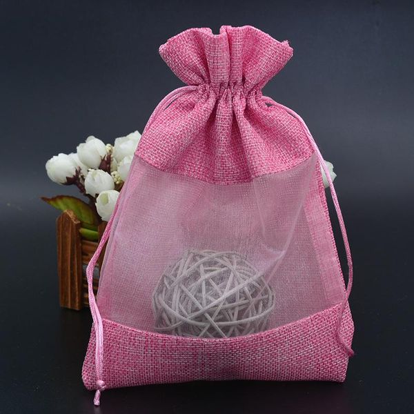 drawstring 10pcs/lot 17x23cm window clear linen organza stitching pouch eco-friendly party supplies storage bags
drawstring 10pcs/lot 17x23cm window clear linen organza stitching pouch eco-friendly party supplies storage bags