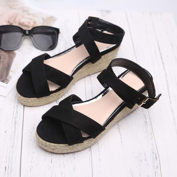 summer roma sandals women shoes ladies casual beach roman caged wedge sandalia feminina #g3, Black
summer roma sandals women shoes ladies casual beach roman caged wedge sandalia feminina #g3, Black
