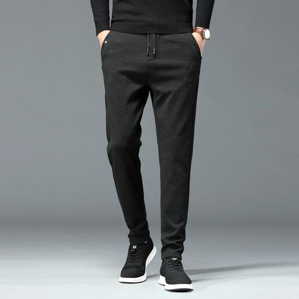 men's pants fashion slim casual 2021 the elastic drawstring fall winter sweatpants sports jogging brand clothes, Black
men's pants fashion slim casual 2021 the elastic drawstring fall winter sweatpants sports jogging brand clothes, Black