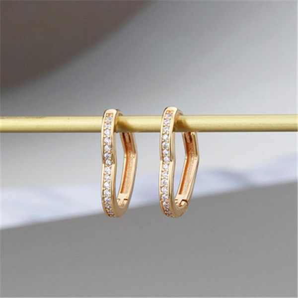 hoop & huggie aide 2021 trend gold plating earrings for women zircon earring fashion jewelry gift joyero aros colores brincos, Golden;silver 
hoop & huggie aide 2021 trend gold plating earrings for women zircon earring fashion jewelry gift joyero aros colores brincos, Golden;silver