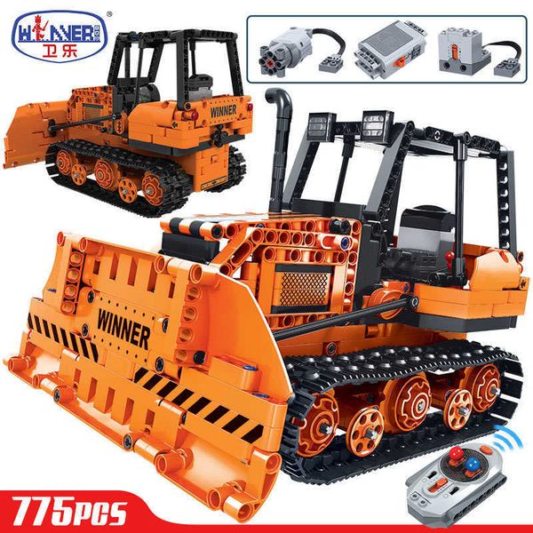 wholesale 775pcs high-tech electric remote control engineering truck building blocks city rc bulldozer car bricks sets toys for children gen
wholesale 775pcs high-tech electric remote control engineering truck building blocks city rc bulldozer car bricks sets toys for children gen