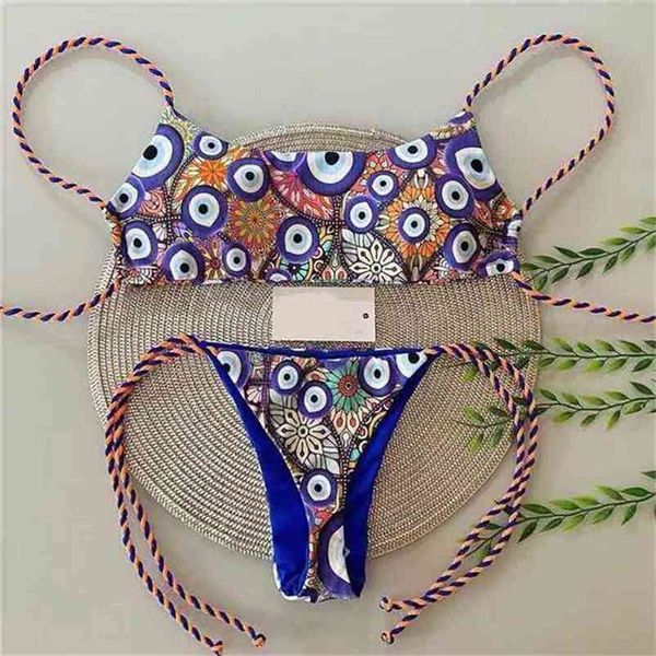 qinjoyer women eye print bikini brazilian swimwear thong swimsuit 2 pieces bathing suits 210629, White;black
qinjoyer women eye print bikini brazilian swimwear thong swimsuit 2 pieces bathing suits 210629, White;black