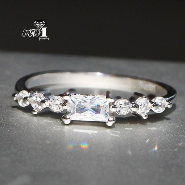 wedding rings yayi jewelry princess cut 2.7 ct white zircon silver color engagement heart girls party gifts, Slivery;golden
wedding rings yayi jewelry princess cut 2.7 ct white zircon silver color engagement heart girls party gifts, Slivery;golden