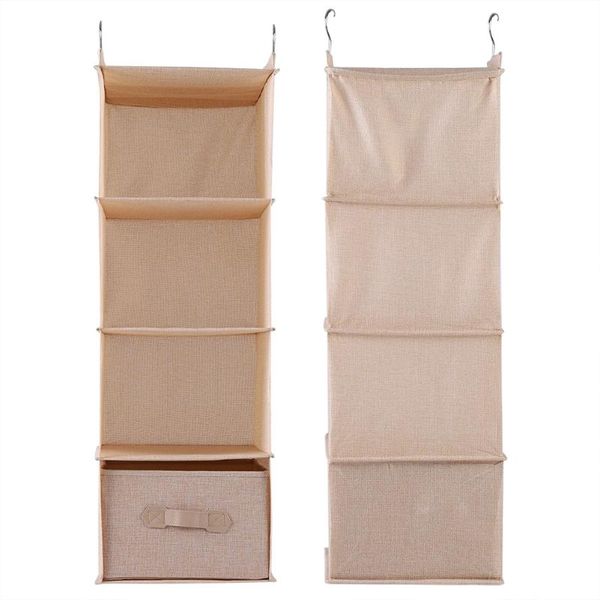 hanging closet underwear organizer clothes socks hats shoe bags clothing storage holder 4 shelves with drawer boxes & bins
hanging closet underwear organizer clothes socks hats shoe bags clothing storage holder 4 shelves with drawer boxes & bins