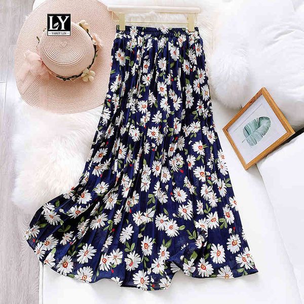 suits women summer vintage skirts sweet floral print slim high waist chiffon long female retro pleated skirt, Black
suits women summer vintage skirts sweet floral print slim high waist chiffon long female retro pleated skirt, Black