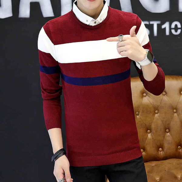 men's sweaters long sleeve black beige navy blue jersey two fake turn-down collar pieces casual pullovers fashionable male sweaters es3, White;black
men's sweaters long sleeve black beige navy blue jersey two fake turn-down collar pieces casual pullovers fashionable male sweaters es3, White;black
