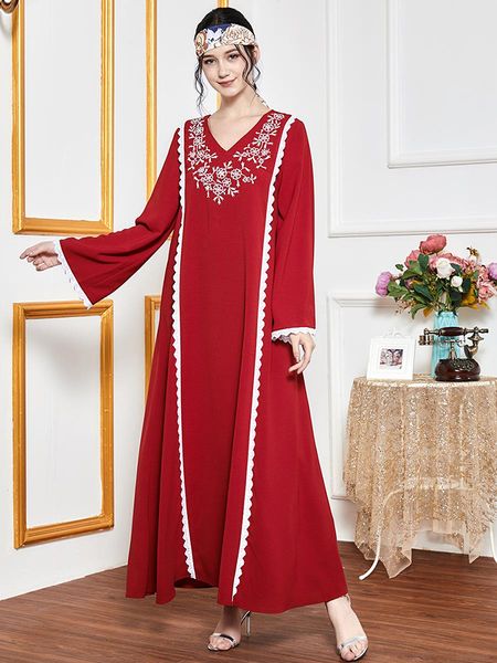 kaftan dubai abaya turkey muslim fashion hijab dress american islam clothing african dresses for women musulman de mode femme, Red
kaftan dubai abaya turkey muslim fashion hijab dress american islam clothing african dresses for women musulman de mode femme, Red