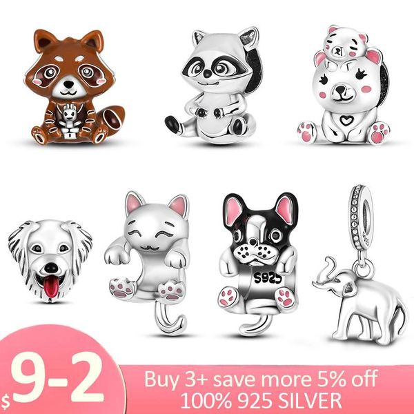 other cute 925 sterling silver raccoon bear charms animal elephant dog dangle charm fit bracelet for jewelry diy gift
other cute 925 sterling silver raccoon bear charms animal elephant dog dangle charm fit bracelet for jewelry diy gift