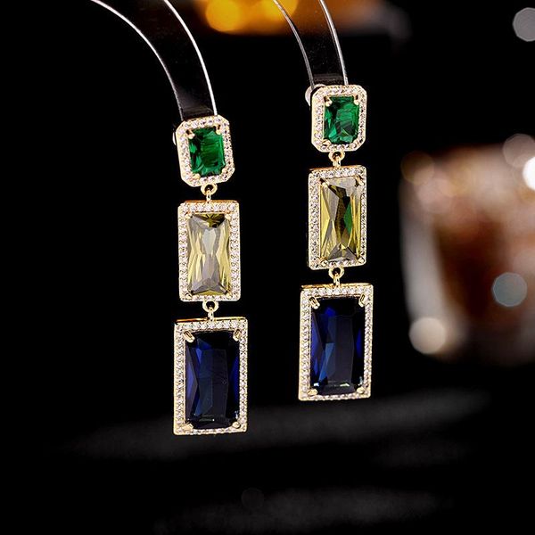 stud korean type fashion jewelry women elegant vintage sliver earrings long colorful square block ear studs, Golden;silver
stud korean type fashion jewelry women elegant vintage sliver earrings long colorful square block ear studs, Golden;silver
