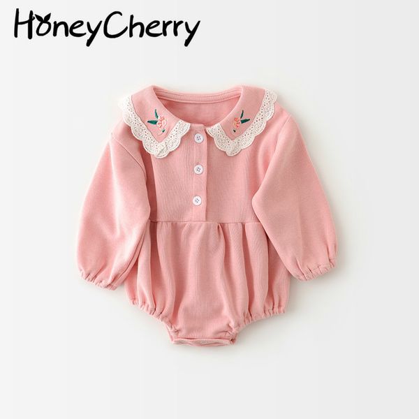spring baby girl bag fart clothes small fresh lace collar embroidery triangle climb 210515, Blue
spring baby girl bag fart clothes small fresh lace collar embroidery triangle climb 210515, Blue